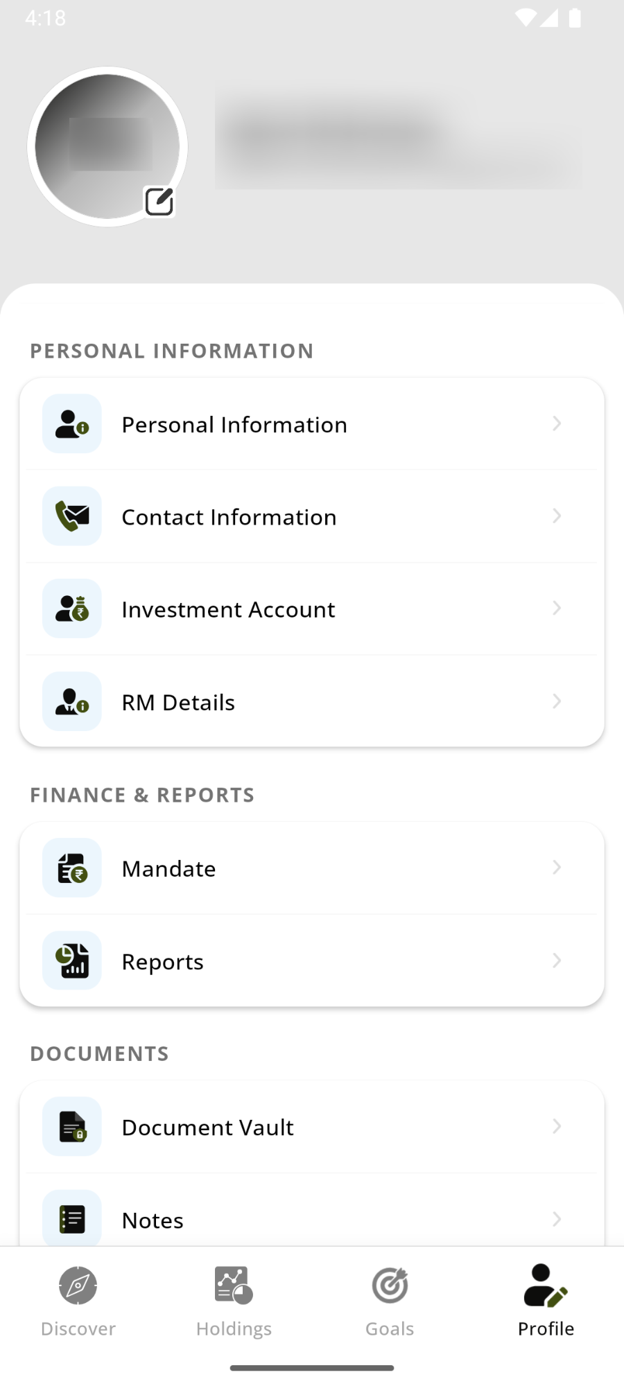Muvesta Capital Android app screenshot 7
