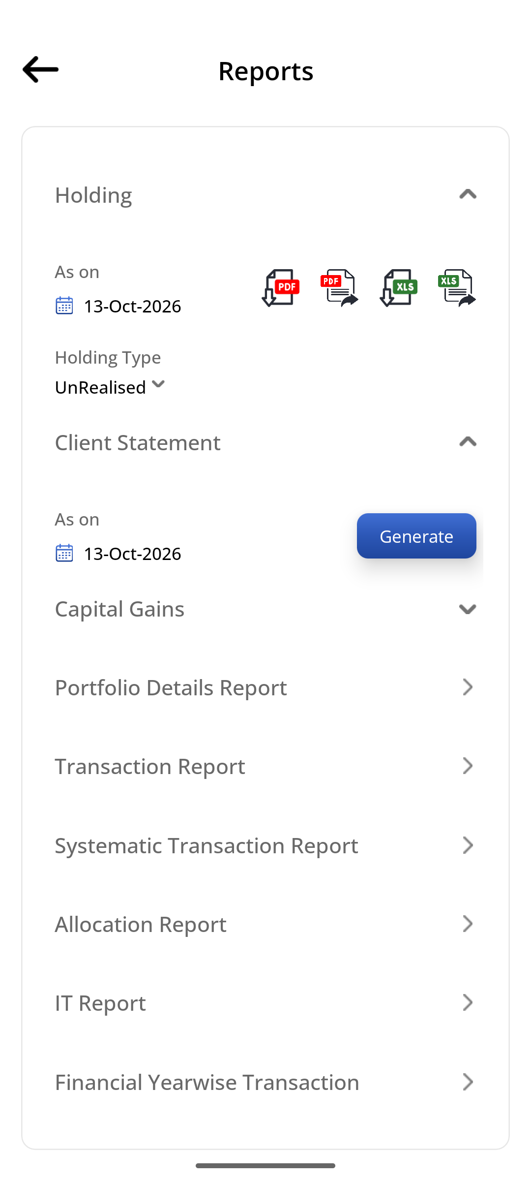 Muvesta Capital Android app screenshot 8